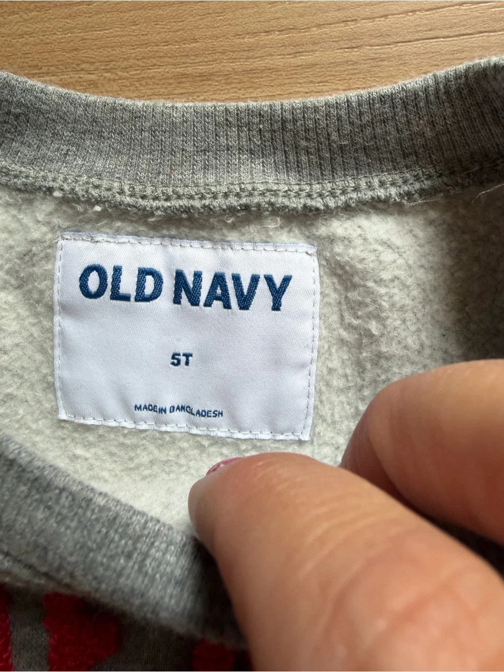 Old Navy Heart Breaker Crewneck